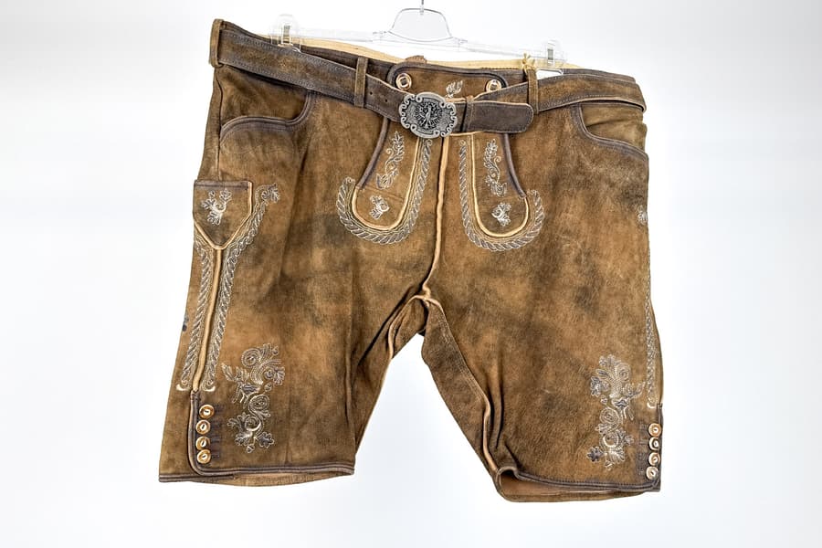 Herren Trachtenlederhose Alpin de Luxe, Gr. 62